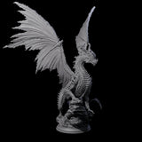 Betrayer Black Dragon Miniature for Dungeons and Dragons, Pathfinder or other TTRPGs