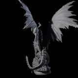 Betrayer Black Dragon Miniature for Dungeons and Dragons, Pathfinder or other TTRPGs