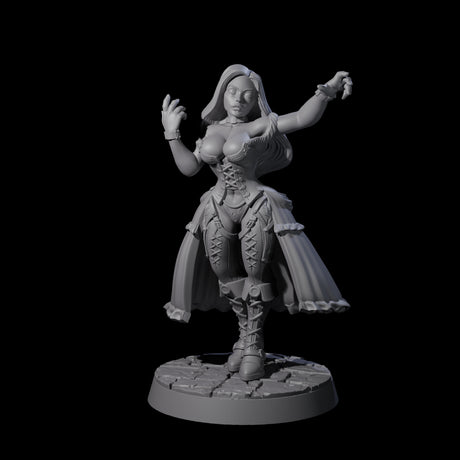 Bewitching Sorcerer Miniature for Dungeons and Dragons, Pathfinder or other TTRPGs