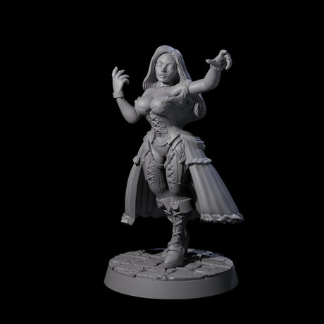 Bewitching Sorcerer Miniature for Dungeons and Dragons, Pathfinder or other TTRPGs