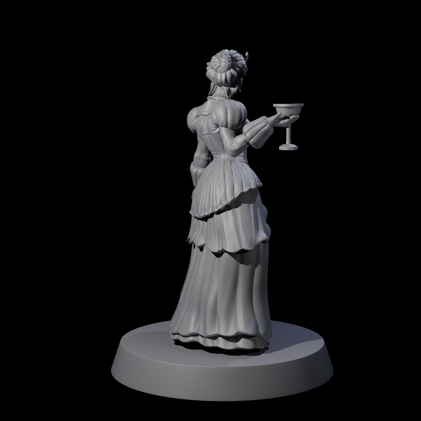 Bianca - Fair Maiden Miniature for Dungeons and Dragons, Pathfinder or other TTRPGs