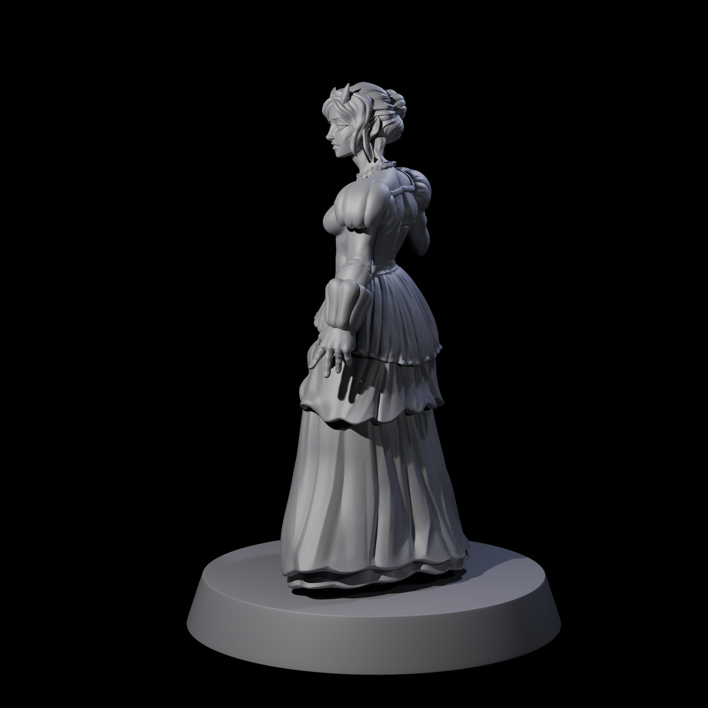 Bianca - Fair Maiden Miniature for Dungeons and Dragons, Pathfinder or other TTRPGs