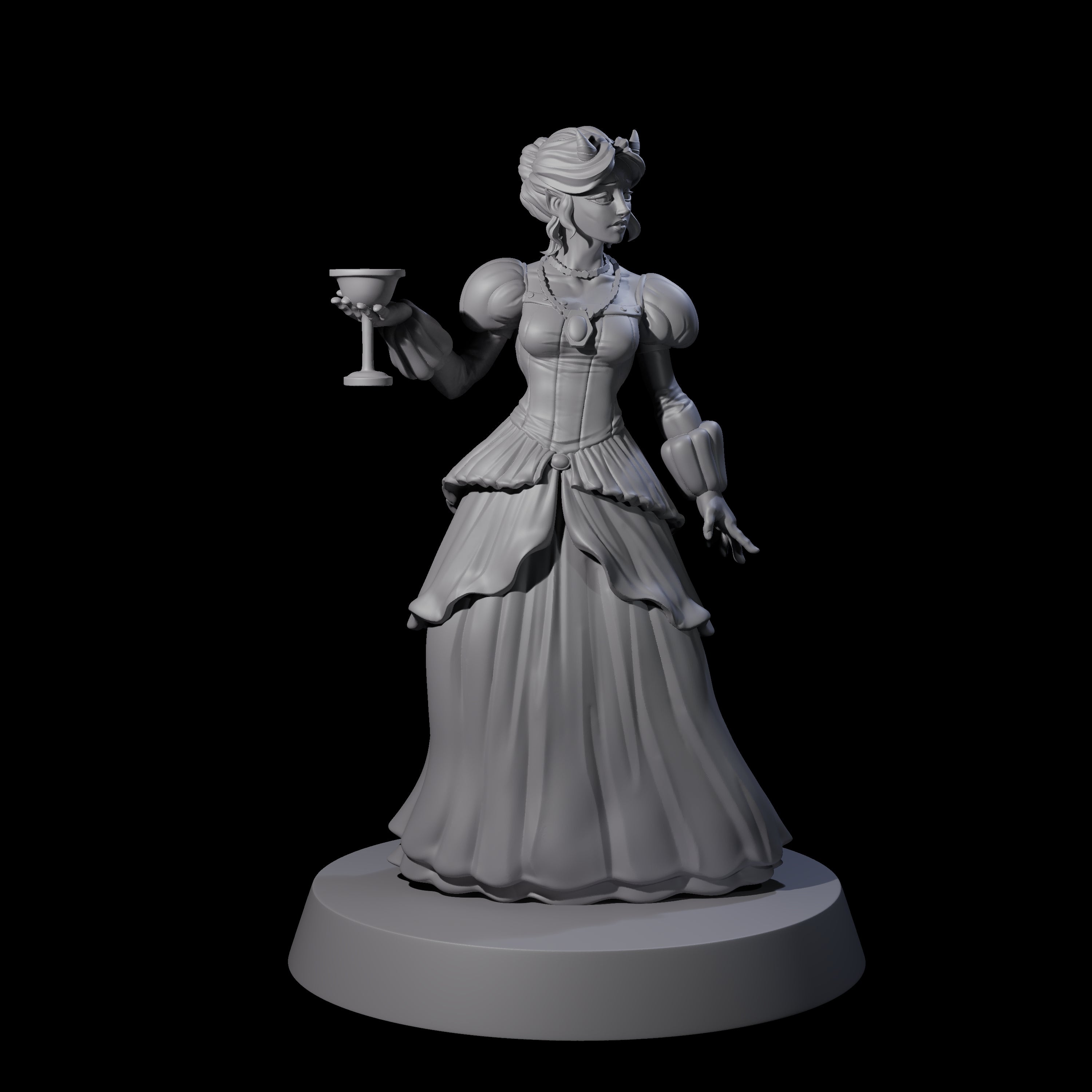 Bianca - Fair Maiden Miniature for Dungeons and Dragons, Pathfinder or other TTRPGs