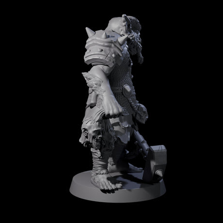 Big Chonky Bugbear A Miniature for Dungeons and Dragons, Pathfinder or other TTRPGs