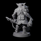 Big Chonky Bugbear A Miniature for Dungeons and Dragons, Pathfinder or other TTRPGs