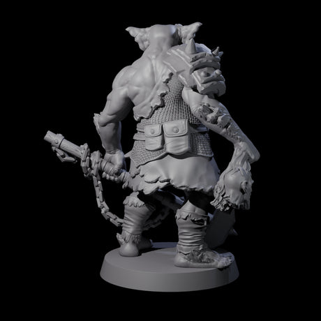 Big Chonky Bugbear A Miniature for Dungeons and Dragons, Pathfinder or other TTRPGs