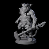 Big Chonky Bugbear A Miniature for Dungeons and Dragons, Pathfinder or other TTRPGs