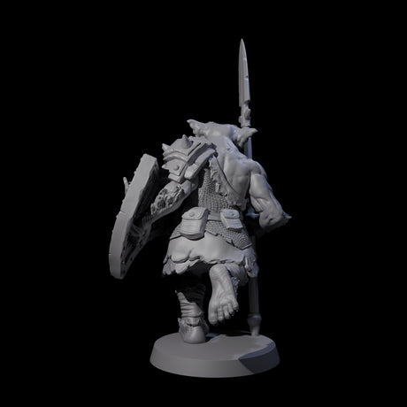 Big Chonky Bugbear B Miniature for Dungeons and Dragons, Pathfinder or other TTRPGs