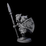 Big Chonky Bugbear B Miniature for Dungeons and Dragons, Pathfinder or other TTRPGs
