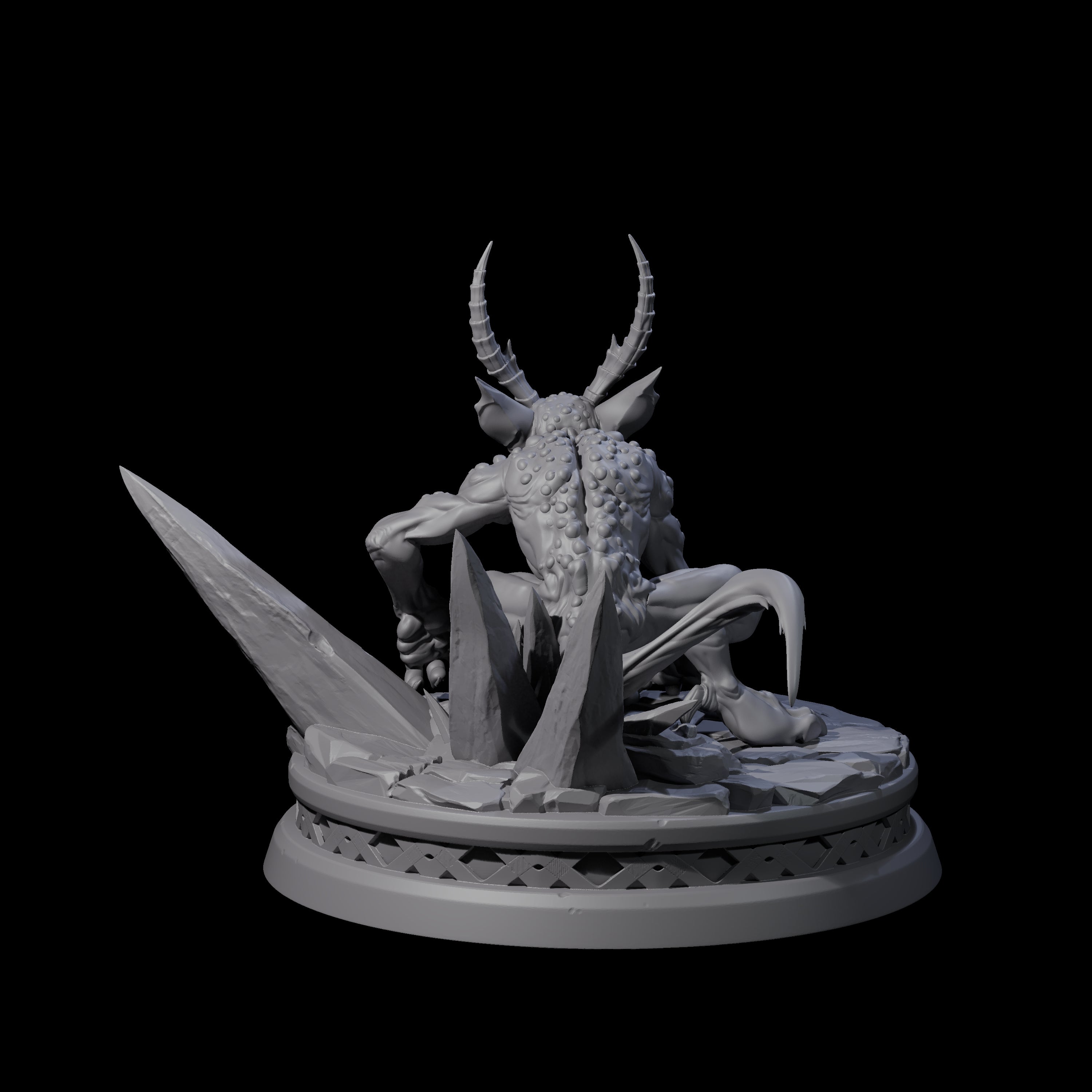 Big Eyed Quasit B Miniature for Dungeons and Dragons, Pathfinder or other TTRPGs