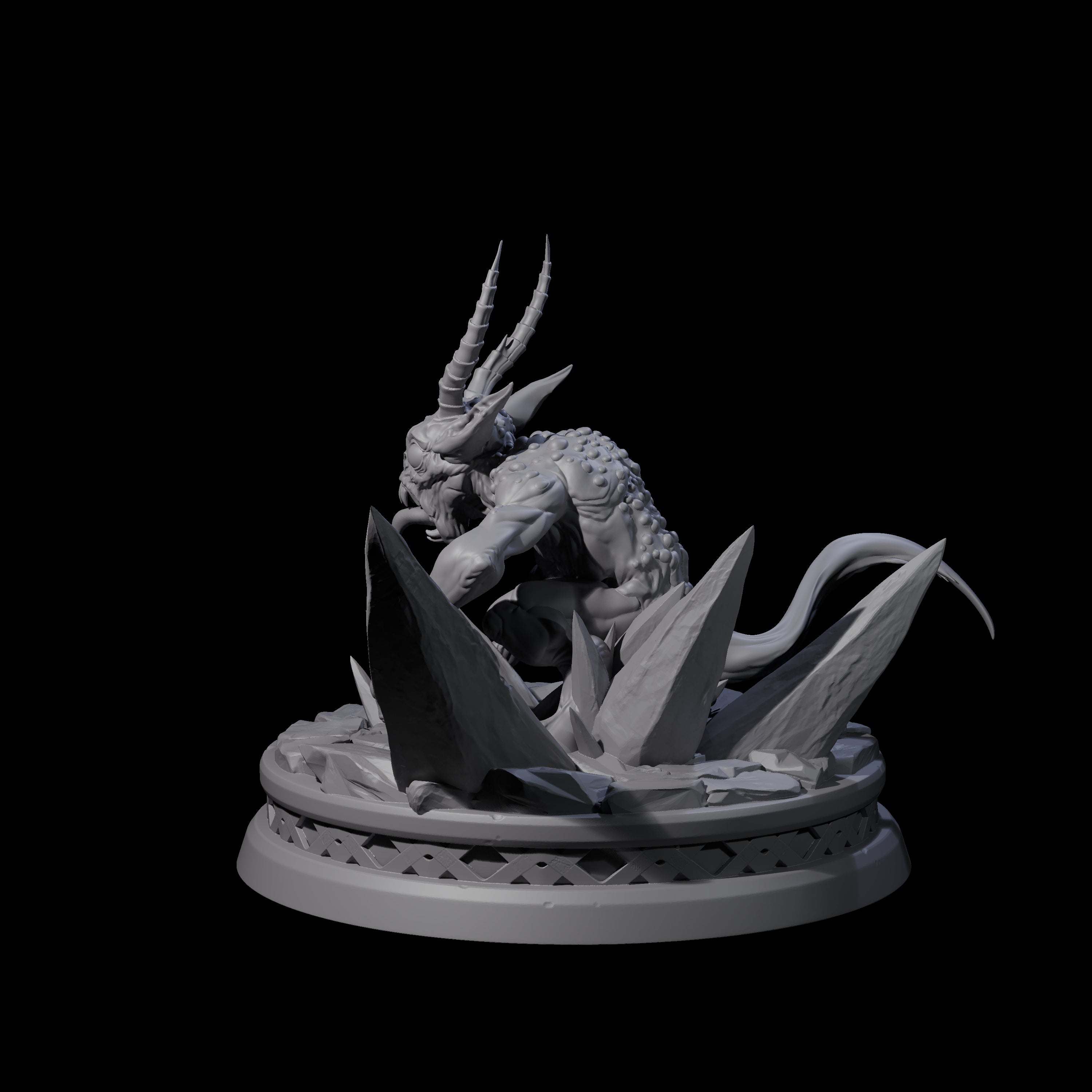 Big Eyed Quasit B Miniature for Dungeons and Dragons, Pathfinder or other TTRPGs