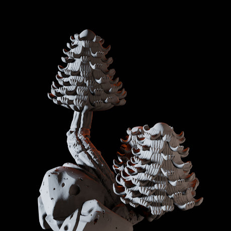 Big Peeled Mushroom Miniature for Dungeons and Dragons, Pathfinder or other TTRPGs