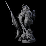 Big Tongued Slayer Demon Miniature for Dungeons and Dragons, Pathfinder or other TTRPGs