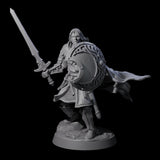 Black Moon Knight Miniature for Dungeons and Dragons, Pathfinder or other TTRPGs