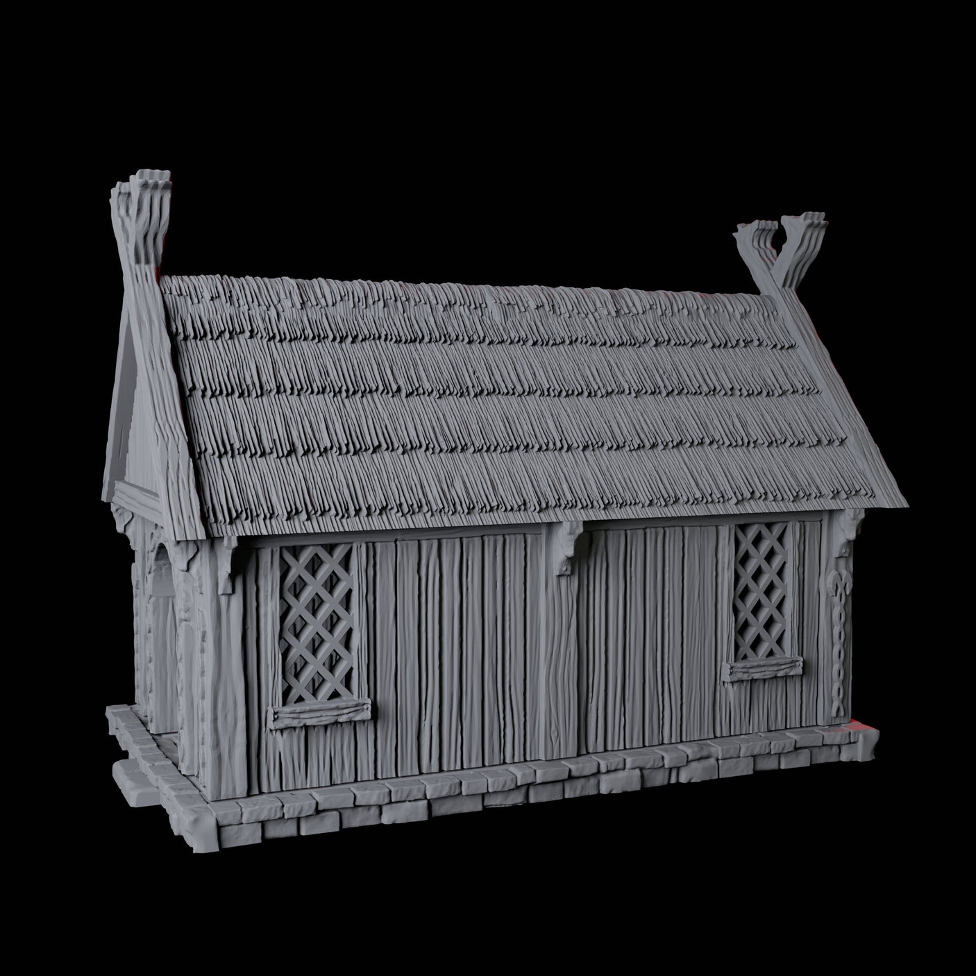 Blacksmith's House - Saxonia Miniature for Dungeons and Dragons, Pathfinder or other TTRPGs