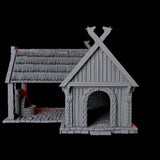 Blacksmith's House - Saxonia Miniature for Dungeons and Dragons, Pathfinder or other TTRPGs
