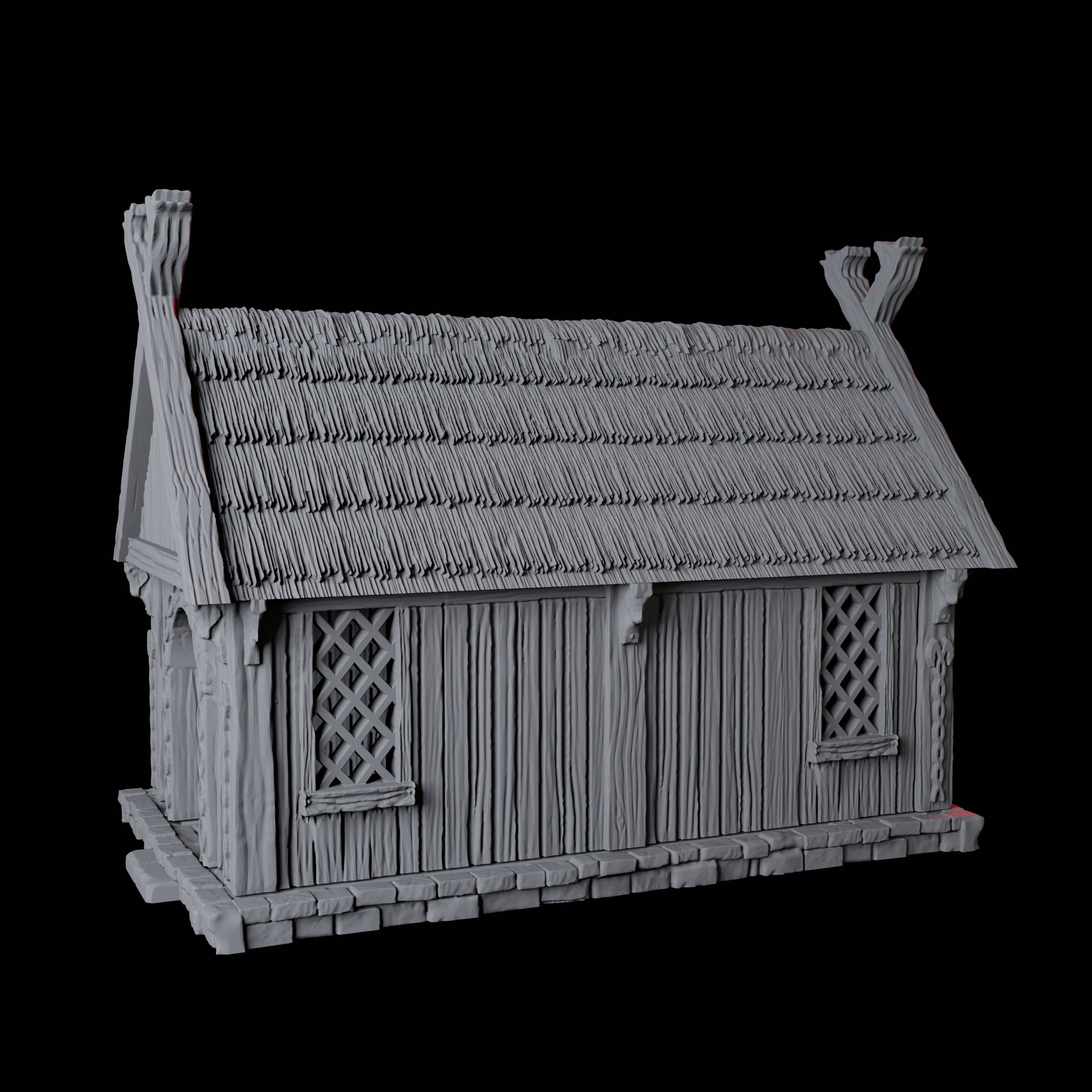 Blacksmith's House - Saxonia Miniature for Dungeons and Dragons