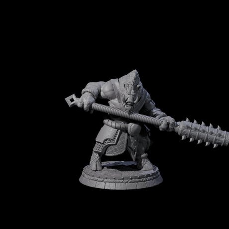 Blackthorn Wereboar A Miniature for Dungeons and Dragons, Pathfinder or other TTRPGs