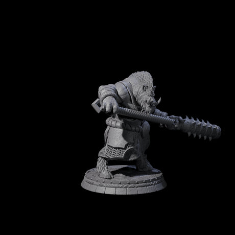Blackthorn Wereboar A Miniature for Dungeons and Dragons, Pathfinder or other TTRPGs