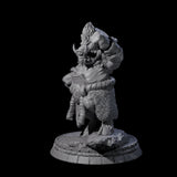 Blackthorn Wereboar C Miniature for Dungeons and Dragons, Pathfinder or other TTRPGs