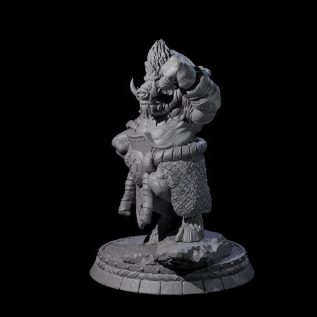 Blackthorn Wereboar C Miniature for Dungeons and Dragons, Pathfinder or other TTRPGs