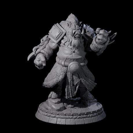 Blackthorn Wereboar D Miniature for Dungeons and Dragons, Pathfinder or other TTRPGs