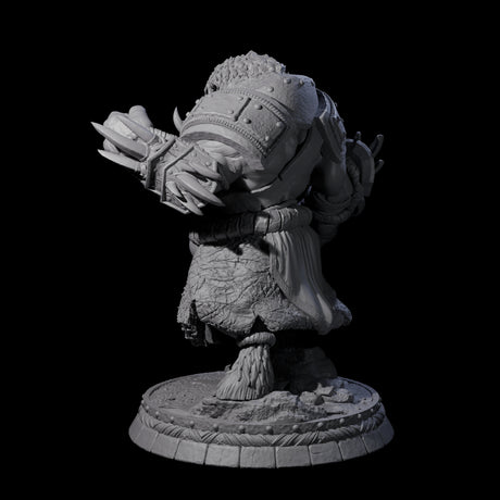Blackthorn Wereboar D Miniature for Dungeons and Dragons, Pathfinder or other TTRPGs