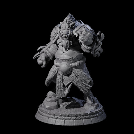 Blackthorn Wereboar D Miniature for Dungeons and Dragons, Pathfinder or other TTRPGs