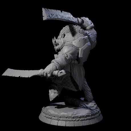 Blackthorn Wereboar E Miniature for Dungeons and Dragons, Pathfinder or other TTRPGs