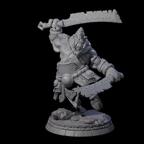 Blackthorn Wereboar E Miniature for Dungeons and Dragons, Pathfinder or other TTRPGs