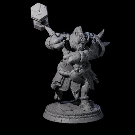 Blackthorn Wereboar F Miniature for Dungeons and Dragons, Pathfinder or other TTRPGs