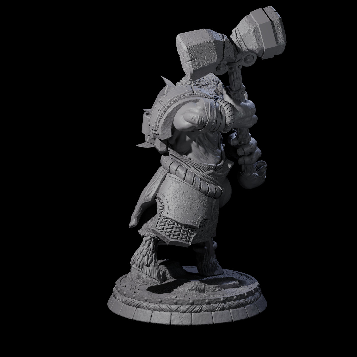 Blackthorn Wereboar F Miniature for Dungeons and Dragons, Pathfinder or other TTRPGs