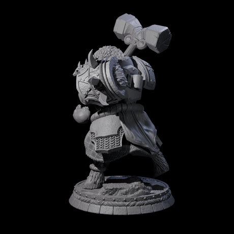 Blackthorn Wereboar F Miniature for Dungeons and Dragons, Pathfinder or other TTRPGs