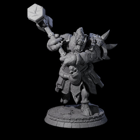 Blackthorn Wereboar F Miniature for Dungeons and Dragons, Pathfinder or other TTRPGs