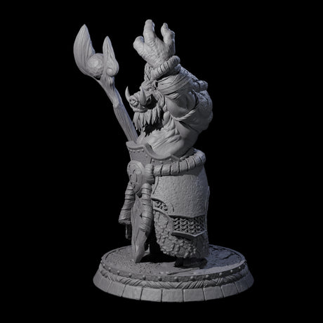 Blackthorn Wereboar G Miniature for Dungeons and Dragons, Pathfinder or other TTRPGs