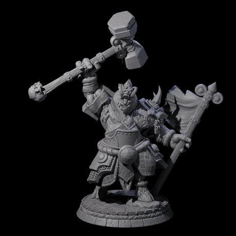 Blackthorn Wereboar H Miniature for Dungeons and Dragons, Pathfinder or other TTRPGs