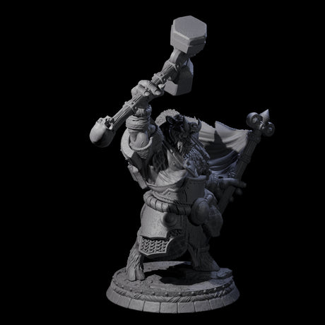 Blackthorn Wereboar H Miniature for Dungeons and Dragons, Pathfinder or other TTRPGs