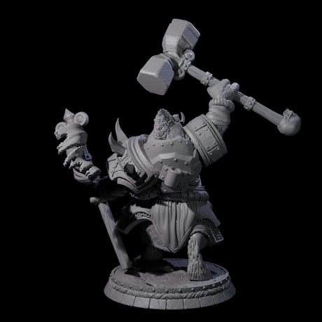 Blackthorn Wereboar H Miniature for Dungeons and Dragons, Pathfinder or other TTRPGs