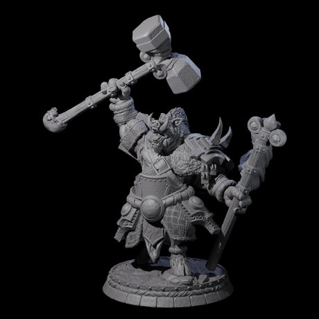 Blackthorn Wereboar H Miniature for Dungeons and Dragons, Pathfinder or other TTRPGs
