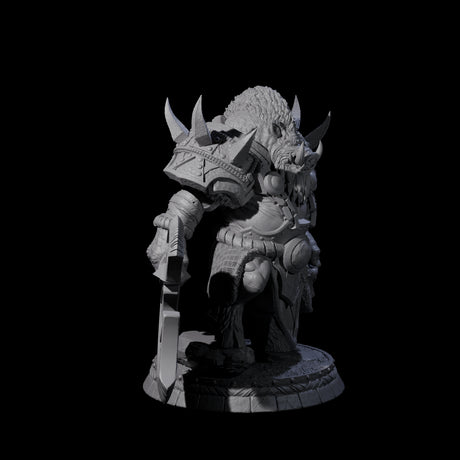 Blackthorn Wereboar I Miniature for Dungeons and Dragons, Pathfinder or other TTRPGs