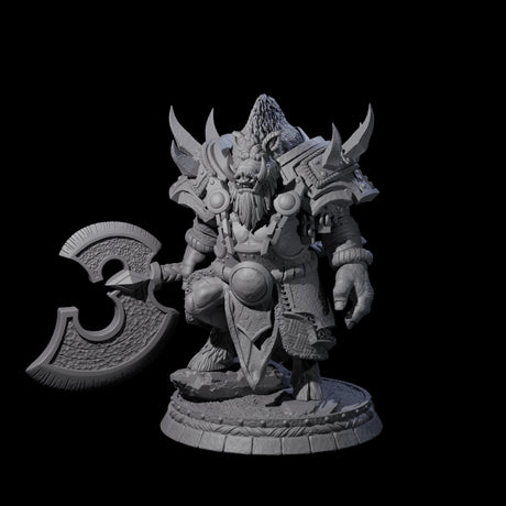 Blackthorn Wereboar I Miniature for Dungeons and Dragons, Pathfinder or other TTRPGs