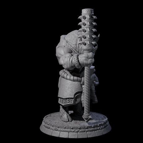 Blackthorn Wereboar J Miniature for Dungeons and Dragons, Pathfinder or other TTRPGs