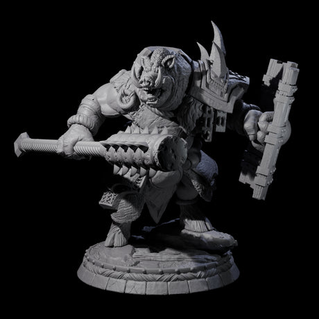 Blackthorn Wereboar K Miniature for Dungeons and Dragons, Pathfinder or other TTRPGs