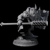 Blackthorn Wereboar K Miniature for Dungeons and Dragons, Pathfinder or other TTRPGs
