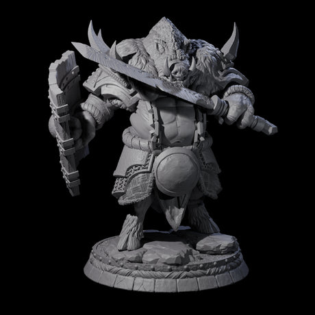 Blackthorn Wereboar M Miniature for Dungeons and Dragons, Pathfinder or other TTRPGs