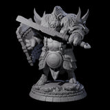 Blackthorn Wereboar M Miniature for Dungeons and Dragons, Pathfinder or other TTRPGs