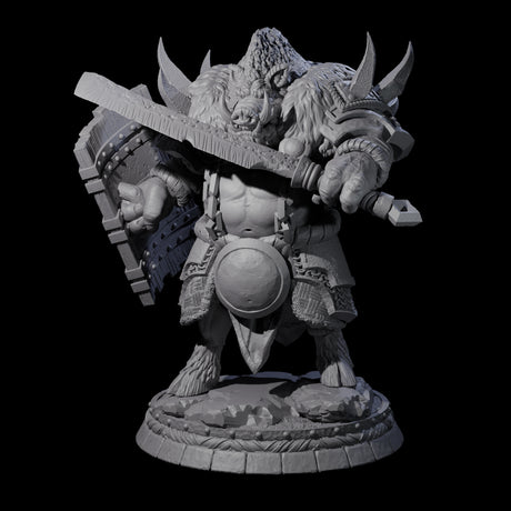 Blackthorn Wereboar M Miniature for Dungeons and Dragons, Pathfinder or other TTRPGs