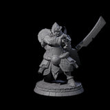 Blackthorn Wereboar O Miniature for Dungeons and Dragons, Pathfinder or other TTRPGs