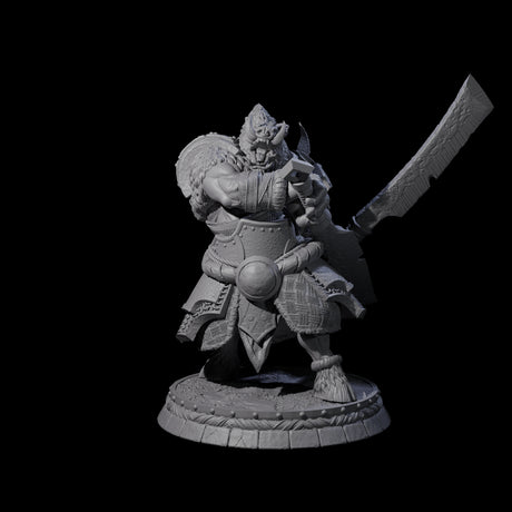 Blackthorn Wereboar O Miniature for Dungeons and Dragons, Pathfinder or other TTRPGs
