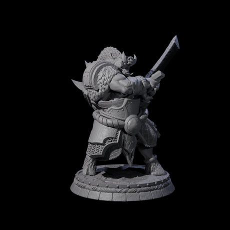 Blackthorn Wereboar O Miniature for Dungeons and Dragons, Pathfinder or other TTRPGs